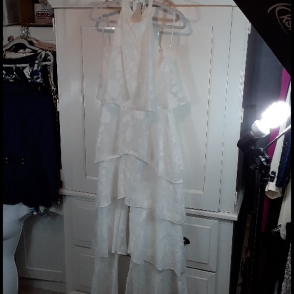 Allyson Pants - NWT Allyson white layered jumpsuit